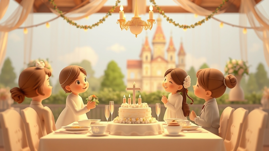 Ilustrație editorială 3D despre cum alegi sala de nuntă când ai invitați din mai multe orașe: pași simpli