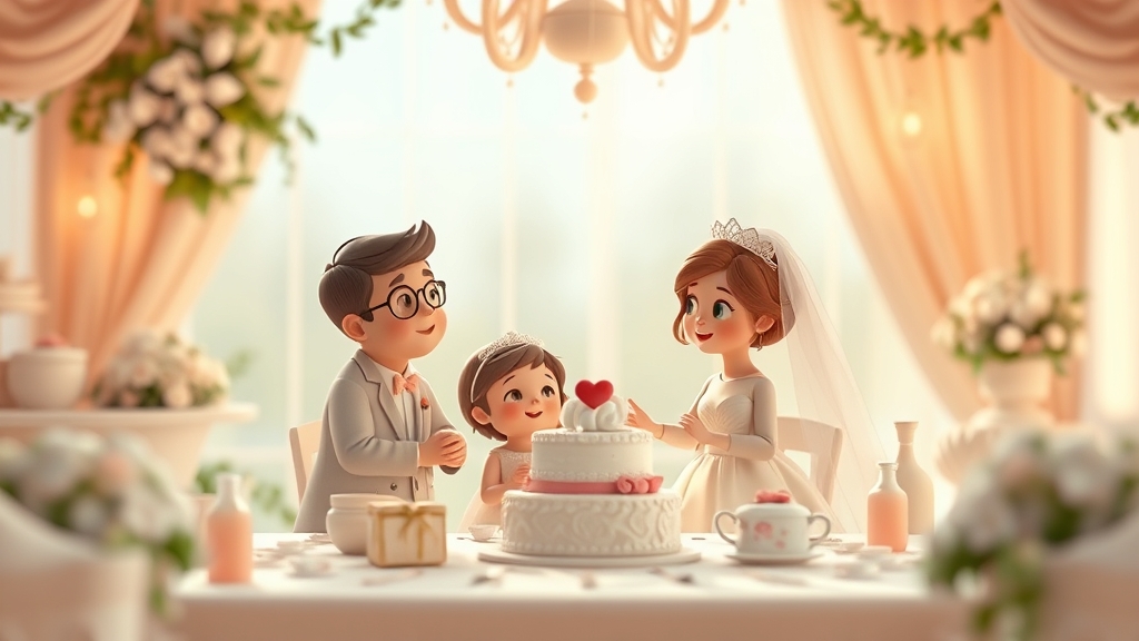 Ilustrație editorială 3D despre cum alegi videograful de nuntă dacă nu știi ce stil vrei: pași simpli